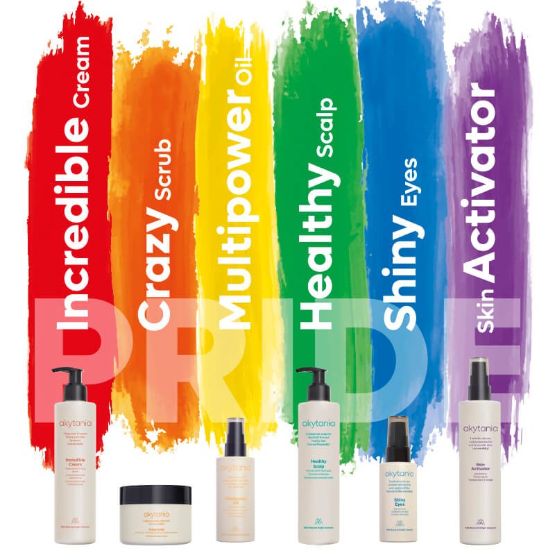 akytania, una marca de cosmética gender-free que celebra el Mes del Pride